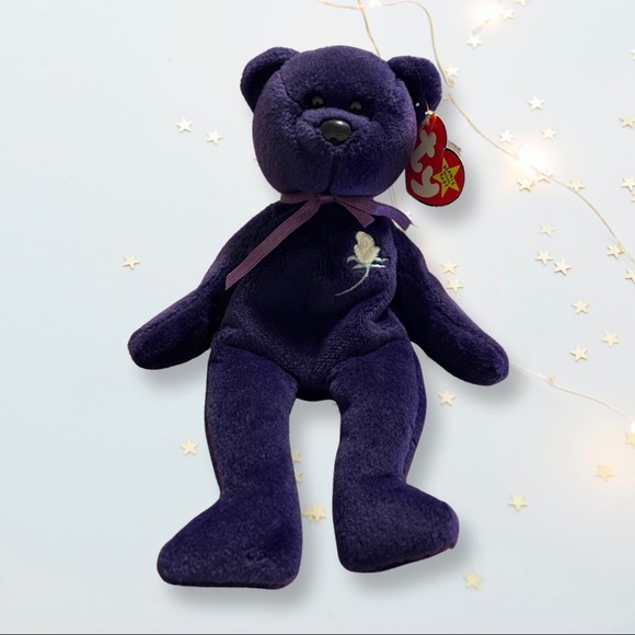 TY Beanie Baby Princess Diana Rare 1997 w/ ERRORS TY Beanie Babies🧸💜 in Purple - Picture 2 of 11
